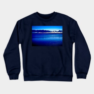 Blue Shape of Water Crewneck Sweatshirt